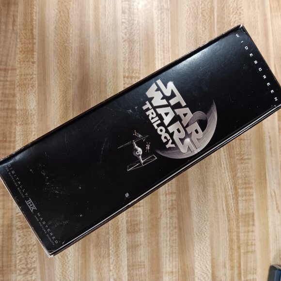 Star Wars Original Trilogy DVD 2004 4 Disc Box Set Widescreen THX Jedi Empire VG - Picture 2 of 7
